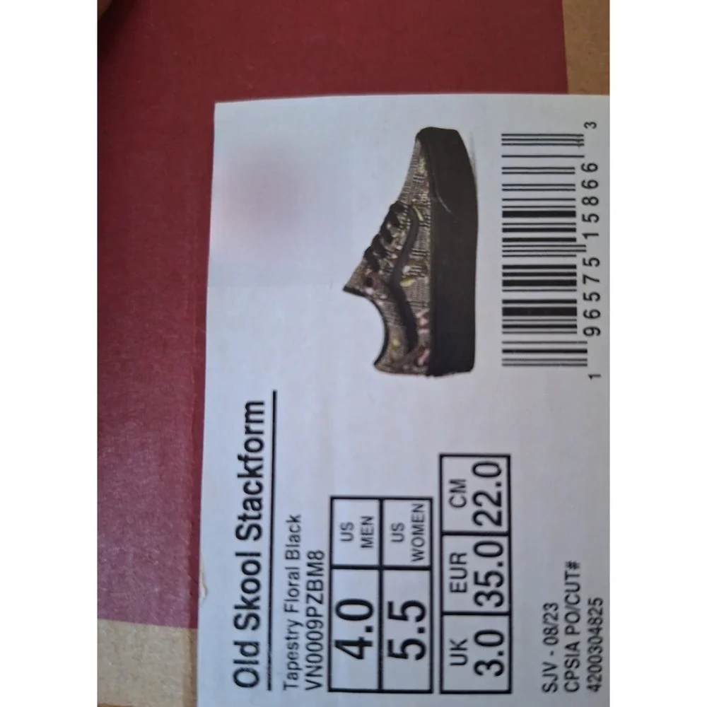 Vans product description